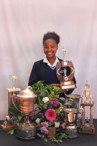 grade 7 overall first position qhama ndwayi